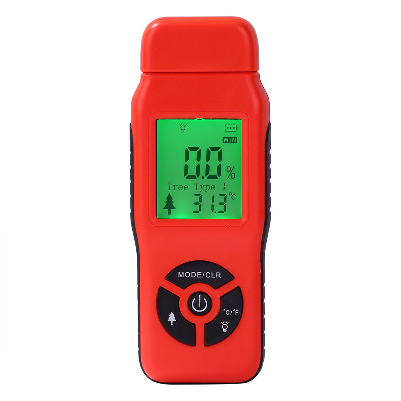 Teissuly Digital LCD Moisture Meter Display Damp Humidity Sensor