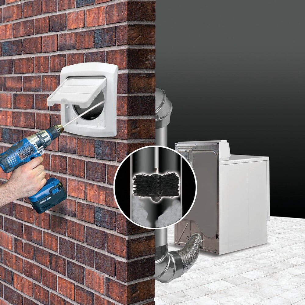 Dundas Jafine Drill Powered Dryer Vent Brush