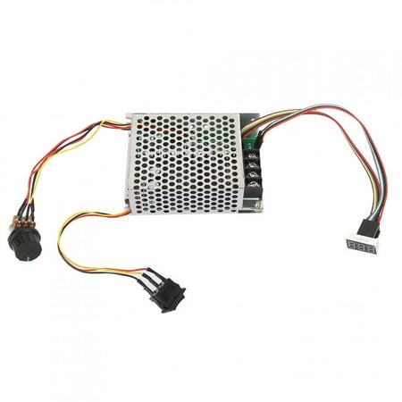 

Digital Display 0~100% Adjustable PWM DC Motor Speed Controller 10-50V 40A Reversible