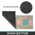 thumbnail image 6 of Pioneer Flower Floral Print Pattern Kitchen Rugs Sets Of 2, Anti Fatigue Non Slip Washable Floor Mats for Kitchen Sink Laundry, 17X30 Inch + 17X47 Inch, 6 of 6