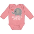thumbnail image 3 of Inktastic My Abuelita Loves Me Gift Boys or Girls Long Sleeve Baby Bodysuit, 3 of 5