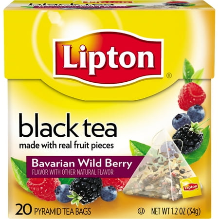 UPC 041000210884 product image for Lipton Black Bavarian Wild Berry Tea, - Pack of 6 | upcitemdb.com