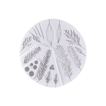 

Chocolate Silicone Leaf Shape Moulds Creative DIY Baking Biscuit Moulds for Wonderland Party Favors