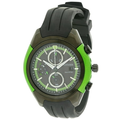 Citizen Men's Eco-Drive Chronograph Rubber Watch CA0289-00E