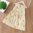 thumbnail image 6 of IROINNID Toddler Girl Skater Dress Printed Sleeveless Girls Summer Clothes 5T, 6 of 6