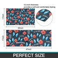 thumbnail image 7 of Pioneer Flower Floral Print Pattern Kitchen Rugs Sets Of 2,Anti Fatigue Kitchen Mat Rugs Non Slip Washable,Decorative Kitchen Floor Mats for Kitchen,Sink,Laundry,17"x30"+17"x47", 7 of 7