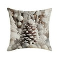 thumbnail image 3 of Christmas Throw Pillow Covers for Winter Decor 18x18" Christmas Pillowcase Winter Snowman Cushion Cover Christmas Throw Pillowcase Sofa Bed Cushion Covers, 3 of 7