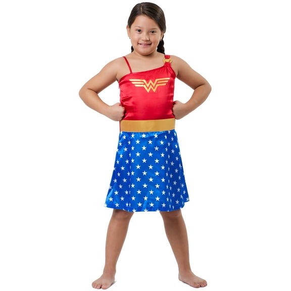 DC Comics Little Girls Wonder Woman Costume Pajama Nightgown
