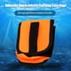 thumbnail image 5 of Soidarity Bolsa de pesas para buceo Almacenamiento de repuesto Vuelo trasero Equipo de deportes acuáticos de liberación rápida Soporte de buceo Bolsa de Deportes acuáticos Naranja fluorescente Soidarity OD024343-04, 5 of 6