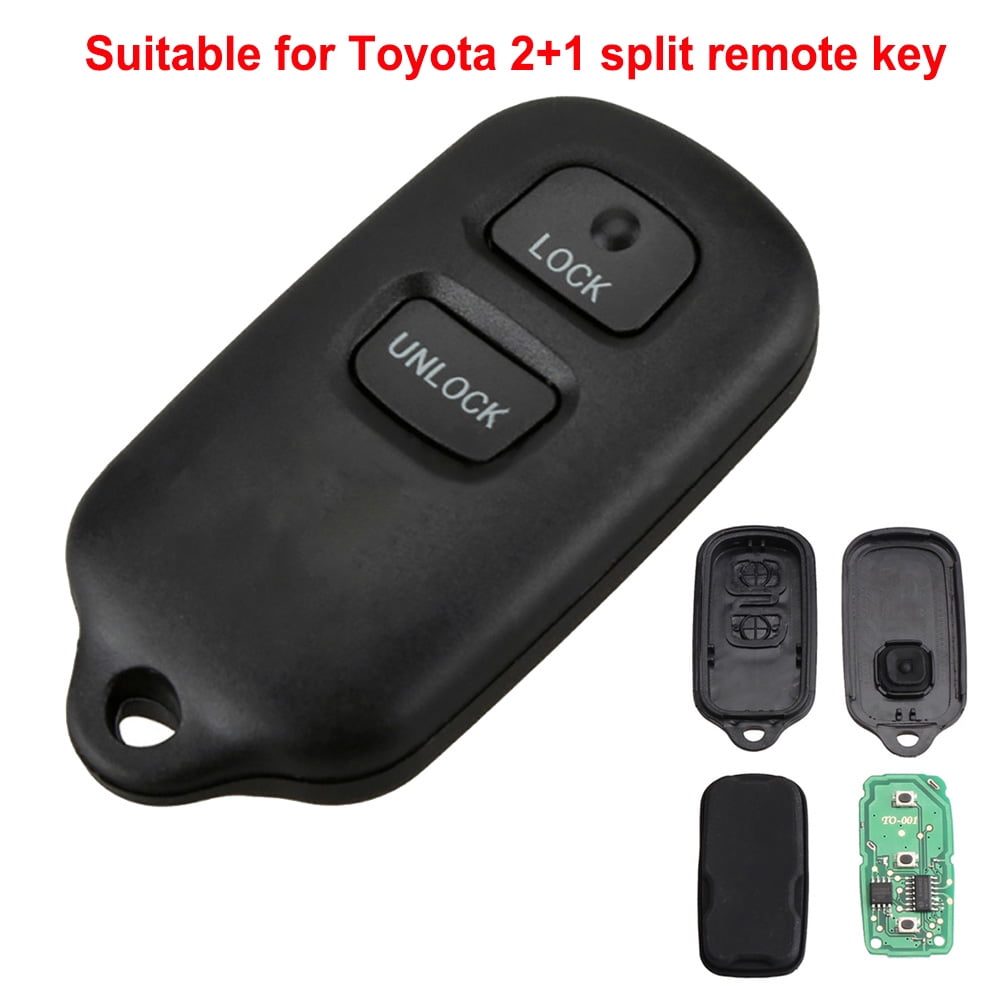 2 Pack Discount Keyless Replacement Key Fob Car Remote For Toyota Camry Corolla Sienna Solara GQ43VT14T 