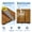 Teak 27Pcs, variant on Waterproof Composite Deck Tiles 11.8 x 11.8, Interlocking Outdoor Indoor Patio Flooring, Slip-Resistant Wood Plastic Boards for Balcony Poolside Garden