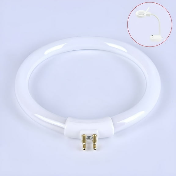 HIBIBUD 11W T4 Round Annular Tubes Lamps Bulb Fluorescent Ring Lamp Tube With 4 Pins