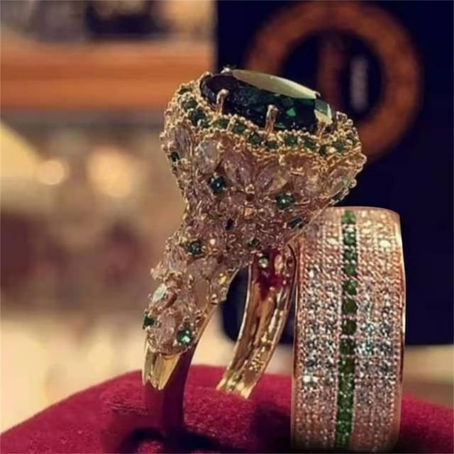 Handmade Engagement Wedding Stone Cut Jewelry Ring for - Stunning Craftsmanship and Timeless Design