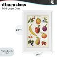 thumbnail image 4 of Stupell Industries Traditional Fruit Collection Studies White Framed Print Under Glass, 17 x 23, by Diane Neukirch, 4 of 8