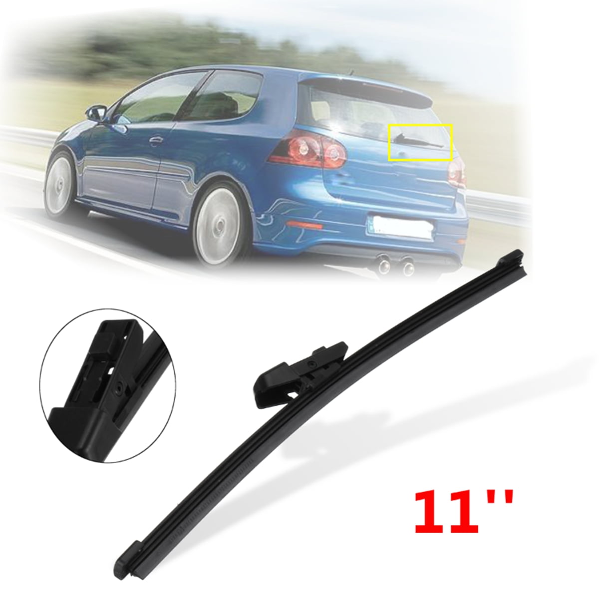 11'' Rear Window Windscreen Wiper Blade For Audi A1 8XA Hatch 20112017