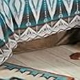 thumbnail image 2 of BLACK FOREST DECOR Jupe de Lit en Faux Cuir Vieilli - Grand, 2 of 2