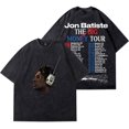 thumbnail image 1 of Jon Batiste Big Money Tour Wash Camisetas Ropa de calle Tops Camiseta de manga corta de algodón unisex, 1 of 5