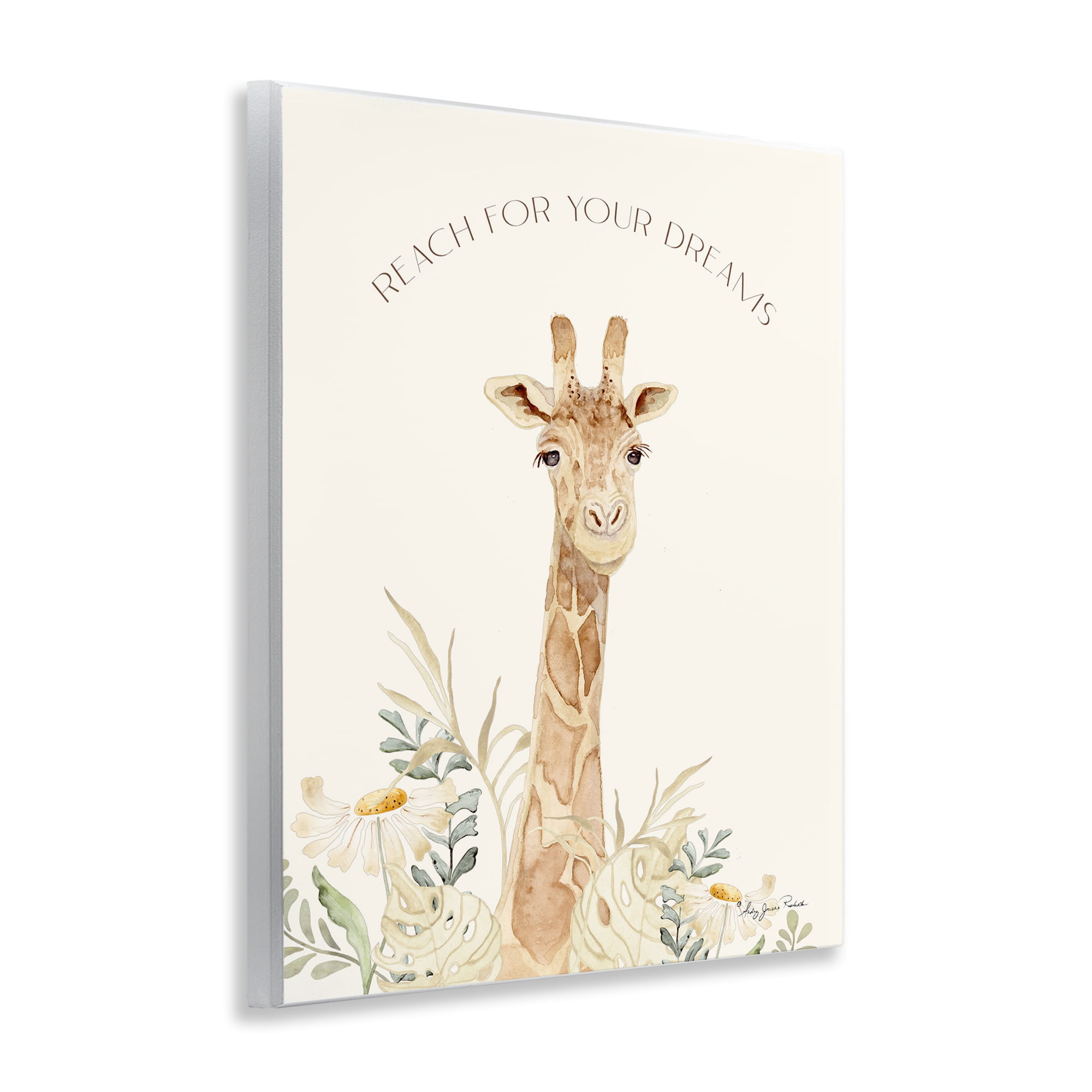Stupell Industries Reach For Your Dreams Animals & Insects Painting Unframed Art Print Wall Art, 11 x 14