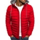 thumbnail image 1 of UKAP Chaqueta de esquí cálida de Invierno para Hombre, de Manga Larga, Resistente al Viento, con cordón y Capucha, para Nieve, para Conducir en montaña, Cortavientos, Chaquetas de Snowboard, 1 of 2