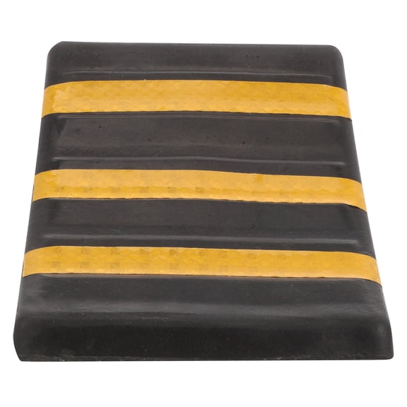 Greenadscape 1Pcs Black Rubber Ramp for Car Accessory and Anti-Skid Pad