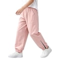 thumbnail image 2 of XUNKUSGA Boys Pants 4-14 Years Casual solid color Boys' Sweatpants Elastic Waist Waterproof Boys Clothes with Pockets Warm Fleece Lined Boys Fall Clothes, 2 of 9