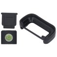 thumbnail image 1 of Camera Viewfinder Eye Cup, Ergonomic Design Easy Installation 3 in 1 Professional Camera Eyecup with Hot Shoe Cover Level for Camera Accessories, 1 of 7