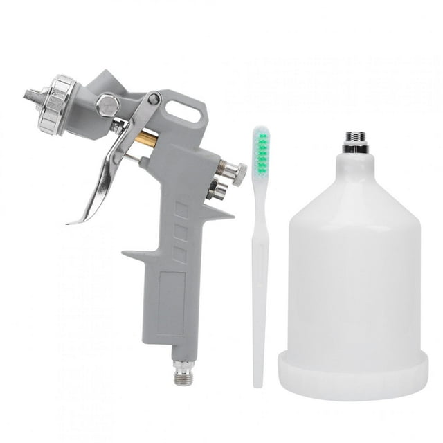 Pulverizador de pintura neumático S‑990P, aerógrafo con depósito superior, herramienta para pintar muebles y automóviles