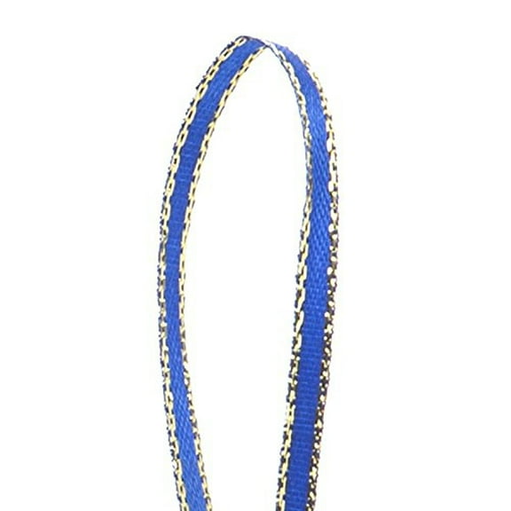 Royal Gold Edge Satin Ribbon - 1/8in. X 50 Yards (pm57520170)