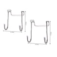 thumbnail image 5 of Tnobhg Stainless Steel Hook Punching Free Double S-Shape Hook Kitchen Bathroom Cabinet Door Back Type Coat Towel Storage Hanger, 5 of 7