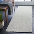 thumbnail image 2 of SAFAVIEH Micro-Loop Charlotte Solid Runner Rug, Light Grey/Ivory, 2'3" x 9', 2 of 8