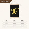 thumbnail image 3 of Wow Wow Wubbzy Poster Canvas Wooden Shaft Hanging Poster Home Decor, Aesthetic Wood Frames Scroll Painting Wall Art for Living Room Bedroom Office 16"X24", 3 of 7