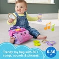 thumbnail image 4 of Fisher-Price Laugh & Learn Going Places Learning Toy Purse & Accessories, Ages 6+ Months, Plastic, 4 of 9