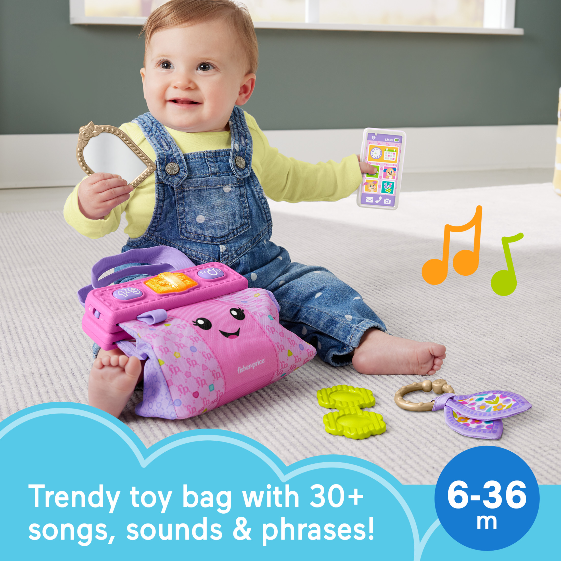 Fisher-Price Laugh & Learn Going Places Purse photo 2