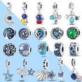 thumbnail image 2 of 2023 Nuevo Estilo 925 Tortuga Delfín Colgante De Camaleón Medusas Pequeñas Cuentas De Adorno Adecuado Para Pulsera Original Pandora Joyería De Las Mujeres, 2 of 4