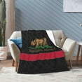 thumbnail image 6 of California Republic Bear Fleece Blanket, Very Soft Microfiber Flannel Blanket for Couch Warm and Cozy for All Seasons, 6 of 6