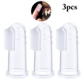 thumbnail image 1 of 3PCS Dog Toothbrush Creative Silicone Dog Dental Brush Pet Finger Toothbrush, 1 of 9