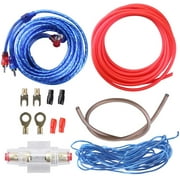 10 AWG Car Audio Amplifier Subwoofer Speakers Wiring Fuse Holder Wire Cable Auto Sub Woofers Amplifier Installation Kit