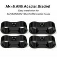 thumbnail image 3 of Decodeary 4 Pieces Car Hose Separator Clamp Detachable Fitting Adapter Bracket AN8 1Set, 3 of 6