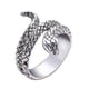 thumbnail image 1 of 1 pieza elegante anillo ajustable en forma de serpiente Retro Cobra anillo personalidad dedo decoración fiesta anillo para hombres niños (n. ° 7), 1 of 5