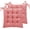 Cosmos, variant on Corduroy Chair Cushion with Ties Ultra Soft Warm Floor Cushion for Kids Reading Nook Comfortable Square Seat Cushion for Adult 15.7”x15.7” Set of 2, Pink
