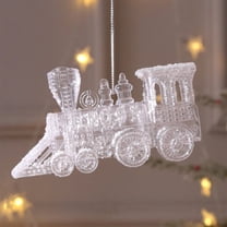 Nilvkv Christmas Tree Ornament 1PC Ornament Crystal Christmas Tree Transparent Ornament Pendant Christmas Home Decoration, Christmas Decorations