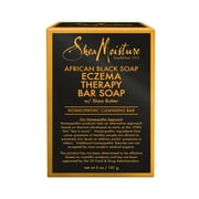 Angle View: Sheamoisture African Black Soap With Shea Butter Bar Soap For Eczema -- 5 Oz