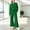 #0075-Green, variant on Two Piece Lounge Sets for Women Long Sleeve Round Neck Top Elastic Waist Drawstring Pants with Pockets Casual Comfort