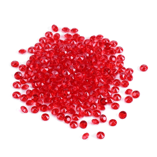 Cuentas decorativas DIY delicadas cuentas acrílicas transparentes de adorno portátil de 1000 Uds para teléfonos móviles para pulsera ANGGREK Otros