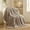 Light Brown, variant on EMONIA Soft Throws for Sofa, Cozy Checkered Blanket Gifts for Women Men, Warm Fleece Throw Blanket for Couch Bed, Home Decor Blankets and Throws, Sage Green, 50x60 Inches