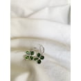 thumbnail image 3 of Carillon Chrome Diopside Gemstone 2 ct 925 Sterling Silver Stud Earrings for Women, 3 of 4