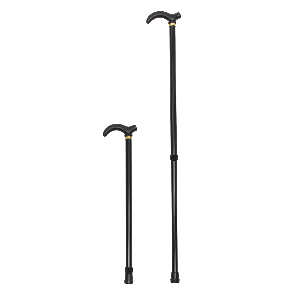 Lightweight Aluminum Adjustable Walking Cane Stick with Handle for Men