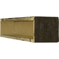 thumbnail image 5 of 8"H x 8"D x 60"W Riverwood Faux Wood Fireplace Mantel, Onyx, 5 of 17