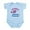 Sky Blue, variant on CafePress - Grandpa's Fishing Princess Infant Bodysuit - Baby Light Bodysuit, Size Newborn - 24 Months