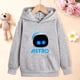 thumbnail image 4 of Nuevas sudaderas con capucha para niños Anime Astros Playroom con estampado de dibujos animados para niños Sudadera con capucha Harajuku para bebés pequeños Sudadera gris de manga larga Chaqueta de fe, 4 of 5
